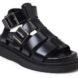 Fisherman Lug Bottom Sandals Size 9 | NWT | Black Blair Dupes